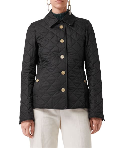 burberry ladies quilted jackets|Burberry frankby diamond quilted jacket.